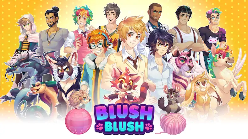 Скачать Blush Blush - Idle Otome Game [МОД/Взлом Меню] на Андроид