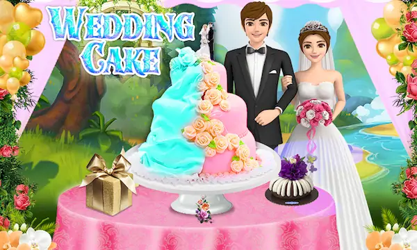 Скачать Wedding Cake Maker Girl Games [МОД/Взлом Бесконечные монеты] на Андроид