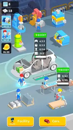 Скачать Car Assembly Simulator [МОД/Взлом Бесконечные деньги] на Андроид