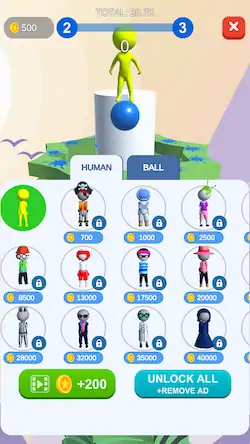 Скачать Stack Ball Jump 3D [МОД/Взлом Бесконечные деньги] на Андроид