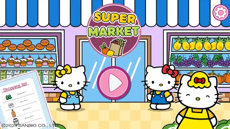 Скачать Hello Kitty: Игра Супермаркет [МОД/Взлом Бесконечные деньги] на Андроид