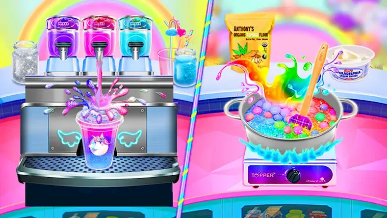 Скачать Ice Cream Games: Rainbow Maker [МОД/Взлом Много монет] на Андроид