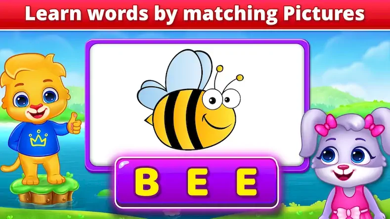 Скачать Spelling & Phonics: Kids Games [МОД/Взлом Много монет] на Андроид