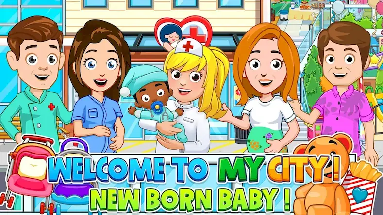 Скачать My City : Newborn baby [МОД/Взлом Меню] на Андроид