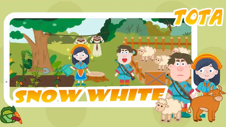 Скачать Tota Fairy Tales-Snow White [МОД/Взлом Много денег] на Андроид