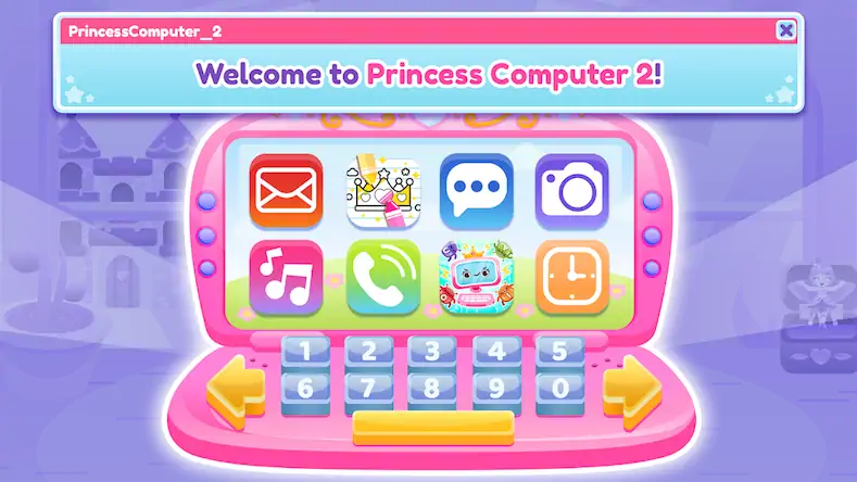 Скачать Принцесса Компьютер 2 [МОД/Взлом Много монет] на Андроид