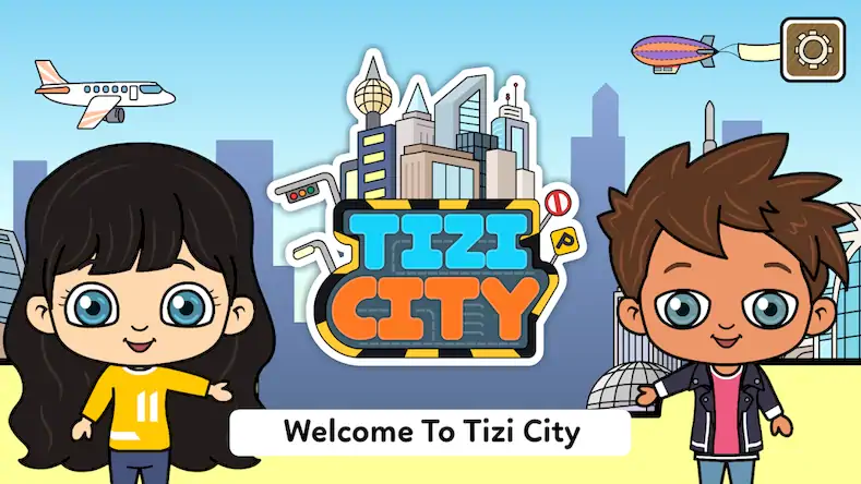 Скачать Мой Город Tizi—Игры в Городе [МОД/Взлом Много монет] на Андроид