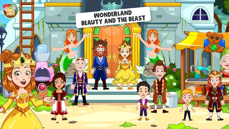 Скачать Wonderland: Beauty & the Beast [МОД/Взлом Много монет] на Андроид