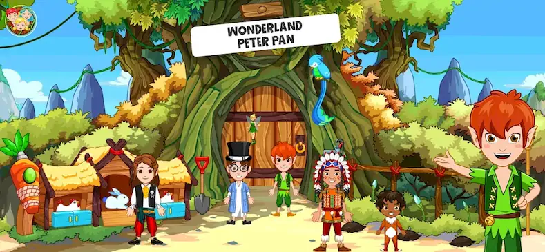 Скачать Wonderland:Peter Pan Adventure [МОД/Взлом Unlocked] на Андроид