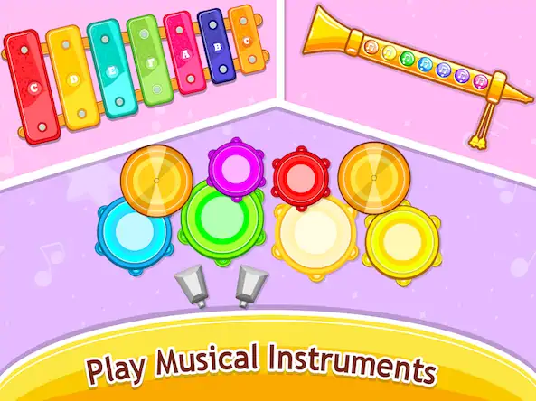 Скачать Kids Music piano - games [МОД/Взлом Разблокированная версия] на Андроид