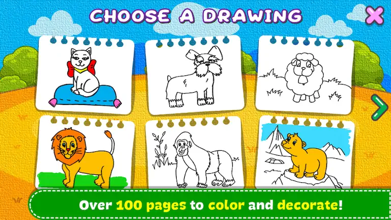 Скачать цвета и учиться - Животные [МОД/Взлом Unlocked] на Андроид