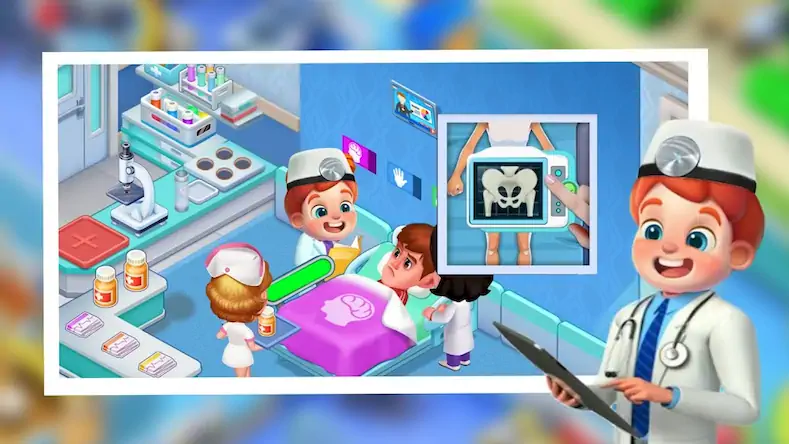 Скачать Happy Hospital : Game [МОД/Взлом Бесконечные деньги] на Андроид