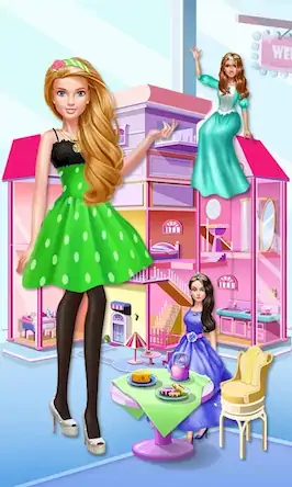 Скачать Fashion Doll: Dream House Life [МОД/Взлом Разблокированная версия] на Андроид