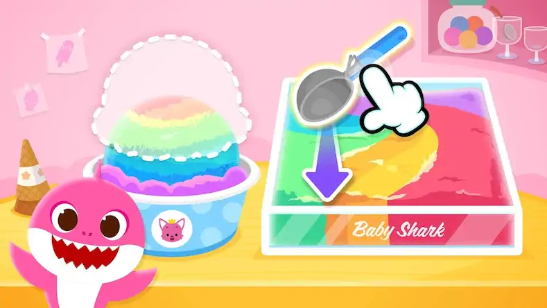 Скачать Baby Shark’s Dessert Shop [МОД/Взлом Разблокированная версия] на Андроид
