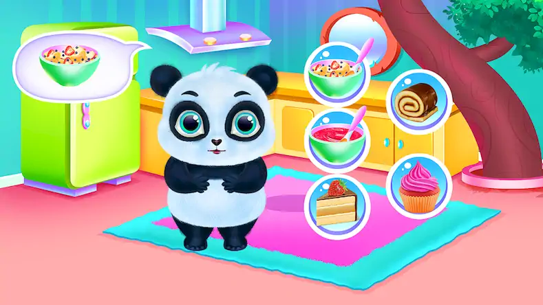 Скачать Cute Panda Caring and Dressup [МОД/Взлом Много монет] на Андроид