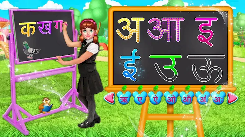 Скачать Hindi Alphabets Learn & Write [МОД/Взлом Unlocked] на Андроид