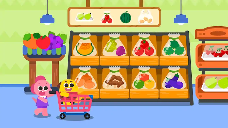 Скачать Cocobi Supermarket - Kids game [МОД/Взлом Бесконечные деньги] на Андроид