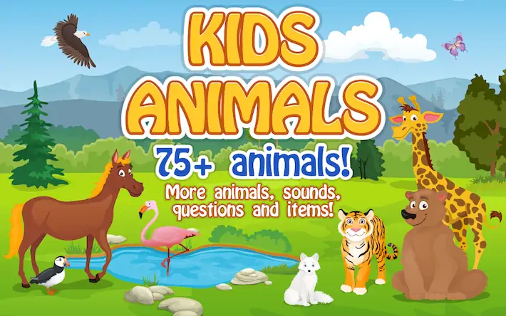 Скачать Kids Animals [МОД/Взлом Разблокированная версия] на Андроид