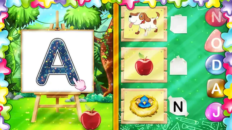 Скачать ABC Alphabet Learning For Kids [МОД/Взлом Unlocked] на Андроид