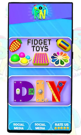 Скачать Poppit Game: Pop it Fidget Toy [МОД/Взлом Меню] на Андроид