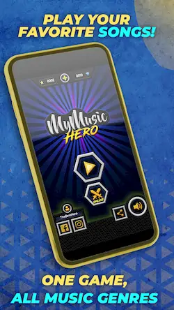 Скачать Guitar Hero Mobile: Music Game [МОД/Взлом Меню] на Андроид