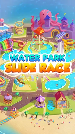 Скачать Waterpark: Slide Race [МОД/Взлом Разблокированная версия] на Андроид