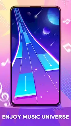 Скачать Piano Music Heart: Pop Tiles [МОД/Взлом Много денег] на Андроид
