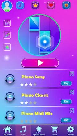 Скачать BTS Piano kpop game [МОД/Взлом Меню] на Андроид
