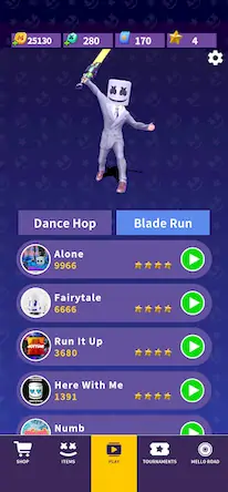 Скачать Marshmello Music Dance [МОД/Взлом Много денег] на Андроид