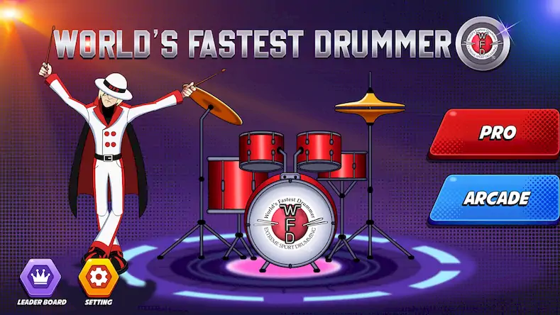 Скачать World's Fastest Drummer [МОД/Взлом Много денег] на Андроид