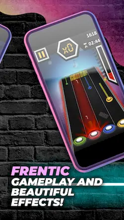Скачать Guitar Hero Game: EDM Music [МОД/Взлом Меню] на Андроид