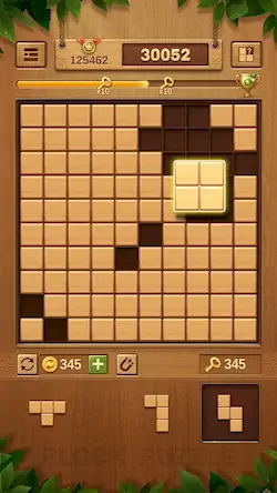 Скачать Wood Block Puzzle блочная игра [МОД/Взлом Бесконечные деньги] на Андроид