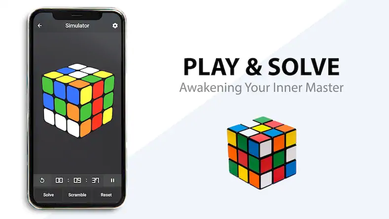 Скачать AZ Rubik's cube solver [МОД/Взлом Unlocked] на Андроид