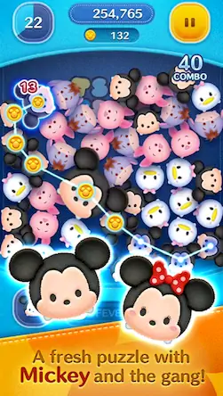 Скачать LINE: Disney Tsum Tsum [МОД/Взлом Меню] на Андроид