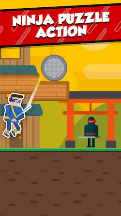 Скачать Mr Ninja - Slicey Puzzles [МОД/Взлом Unlocked] на Андроид