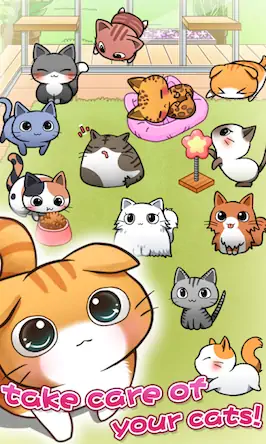 Скачать Cat Room - Cute Cat Games [МОД/Взлом Бесконечные деньги] на Андроид