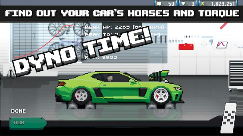 Скачать Pixel Car Racer [МОД/Взлом Unlocked] на Андроид