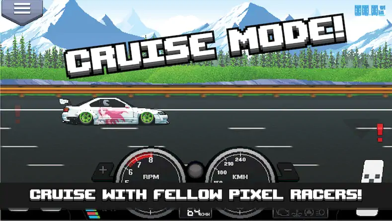 Скачать Pixel Car Racer [МОД/Взлом Unlocked] на Андроид