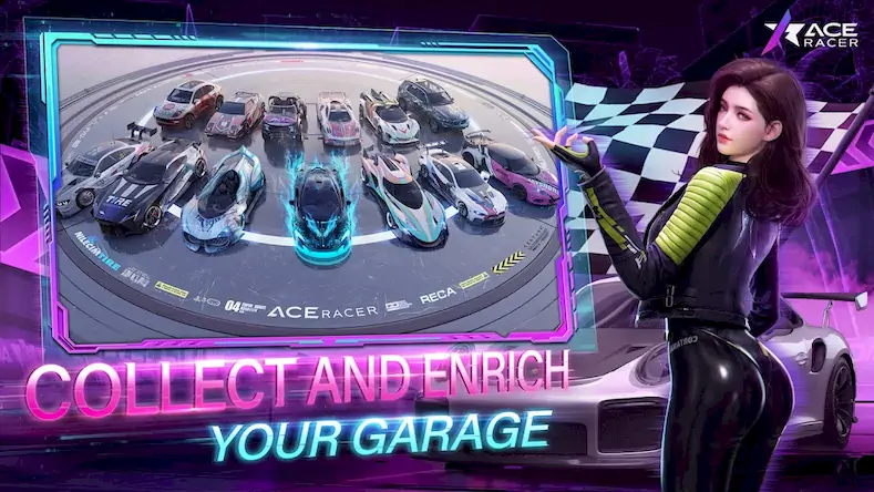Скачать Ace Racer [МОД/Взлом Много монет] на Андроид