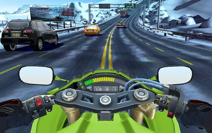 Скачать Moto Rider GO: Highway Traffic [МОД/Взлом Много монет] на Андроид