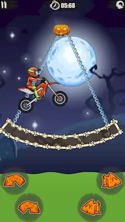 Скачать Moto X3M Bike Race Game [МОД/Взлом Меню] на Андроид