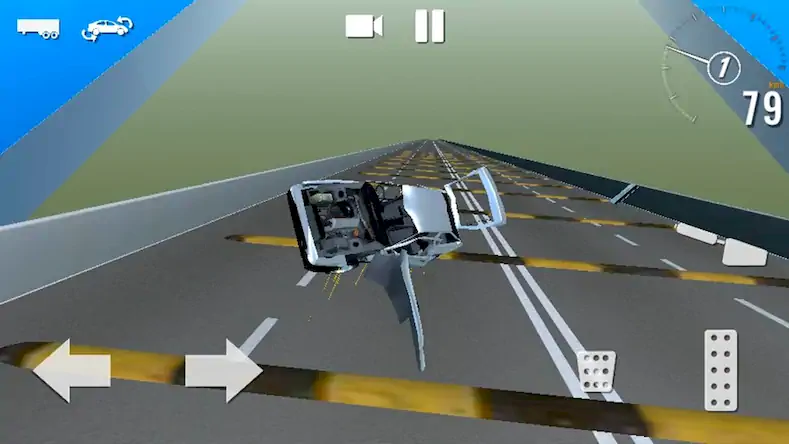 Скачать Car Crash Simulator: Accident [МОД/Взлом Бесконечные деньги] на Андроид