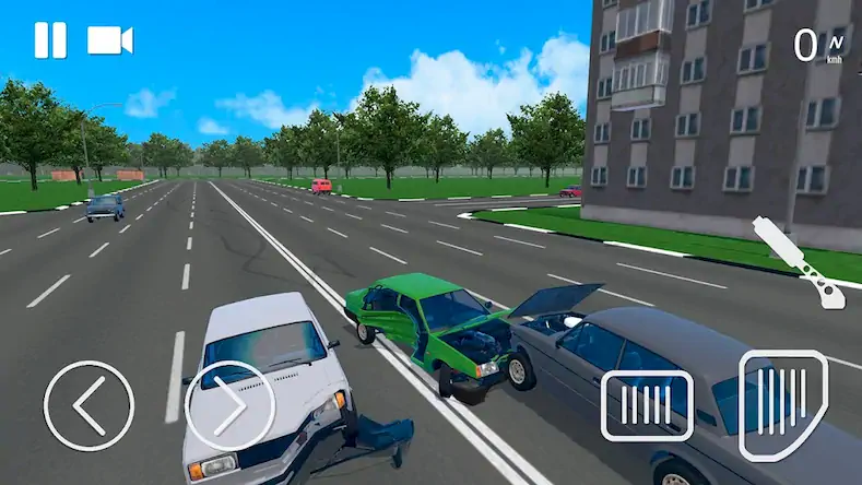 Скачать Russian Car Crash Simulator [МОД/Взлом Разблокированная версия] на Андроид