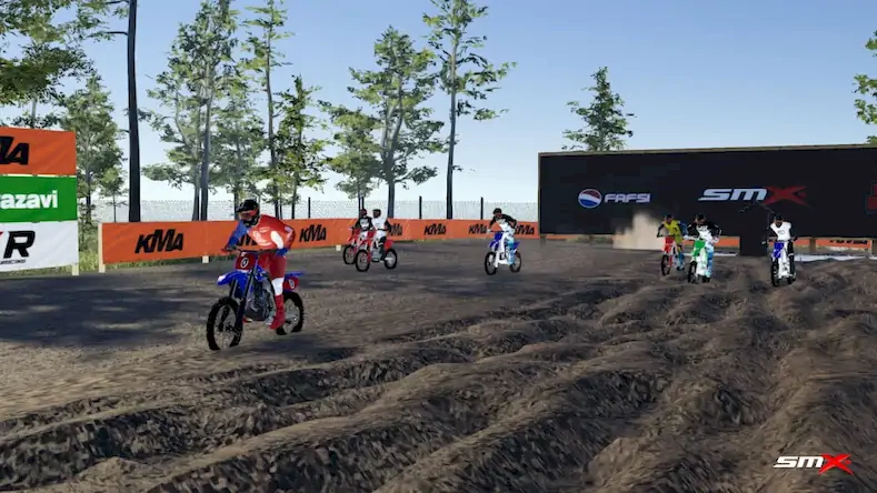 Скачать SMX: Supermoto Vs. Motocross [МОД/Взлом Меню] на Андроид