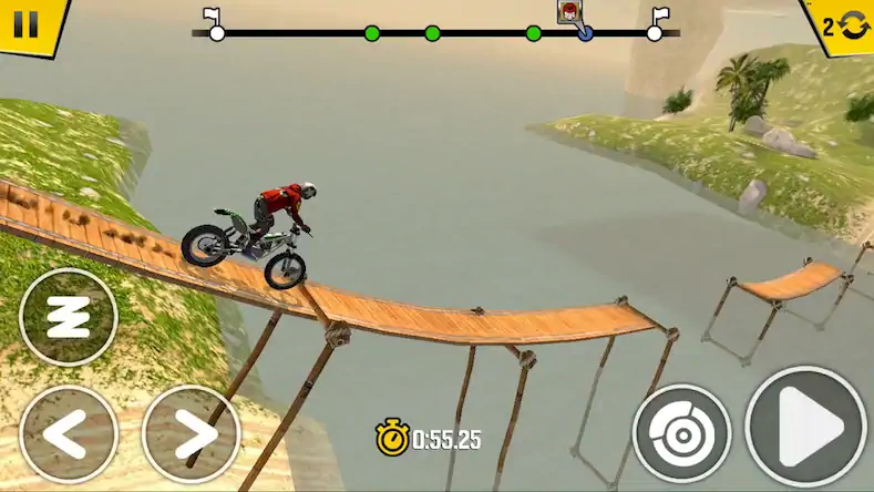 Скачать Trial Xtreme 4 Bike Racing [МОД/Взлом Много монет] на Андроид