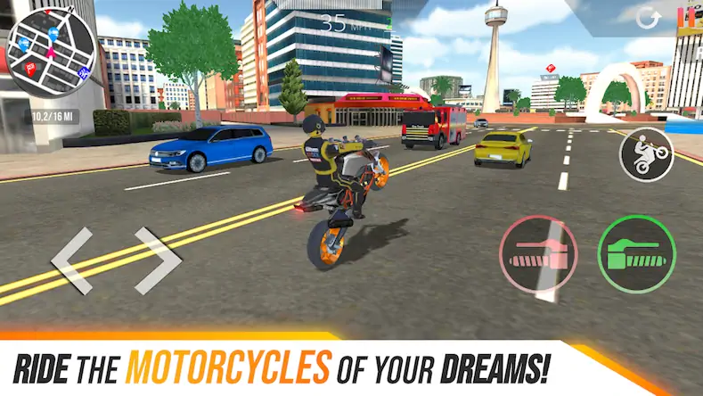 Скачать Motorcycle Real Simulator [МОД/Взлом Бесконечные деньги] на Андроид