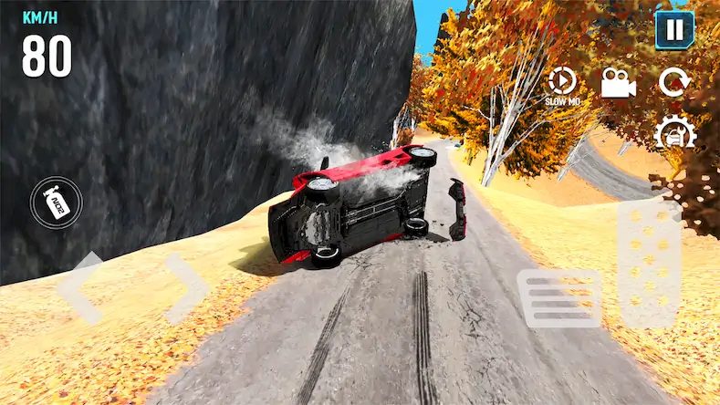 Скачать Mega Car Crash Simulator [МОД/Взлом Много монет] на Андроид