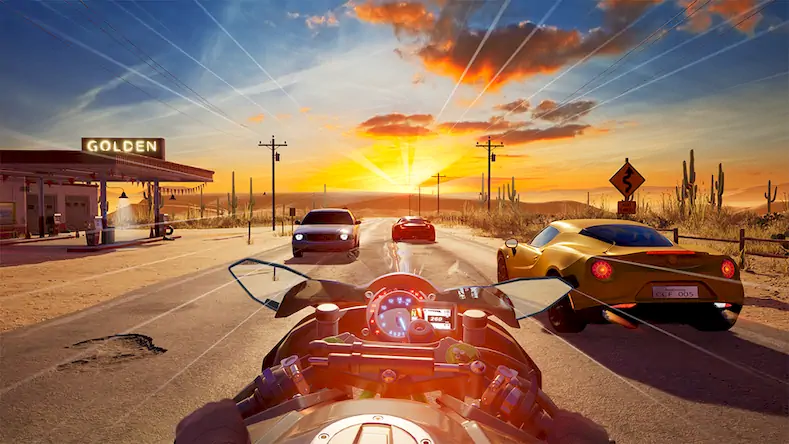 Скачать Speed Moto Dash:Real Simulator [МОД/Взлом Бесконечные деньги] на Андроид