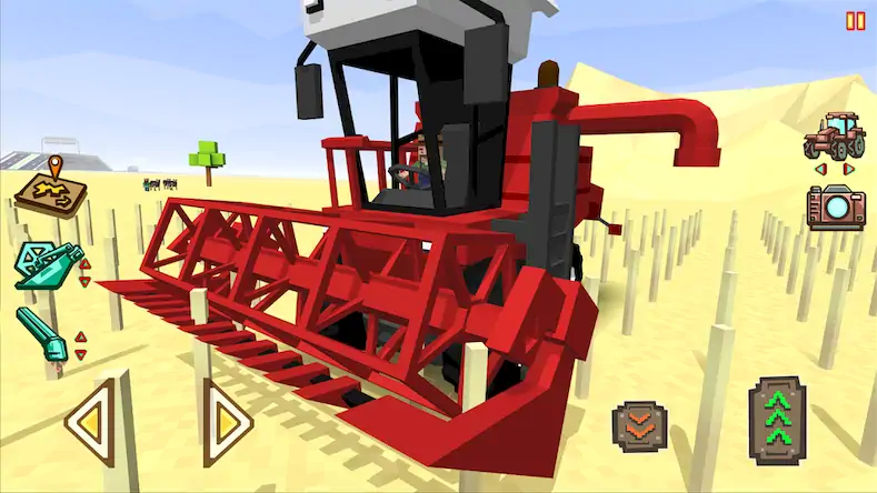 Скачать Blocky Farm Racing & Simulator [МОД/Взлом Unlocked] на Андроид