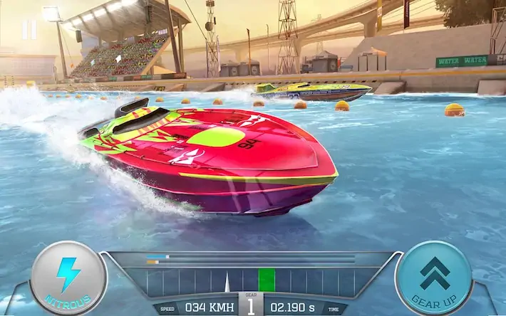 Скачать TopBoat: Racing Boat Simulator [МОД/Взлом Много монет] на Андроид